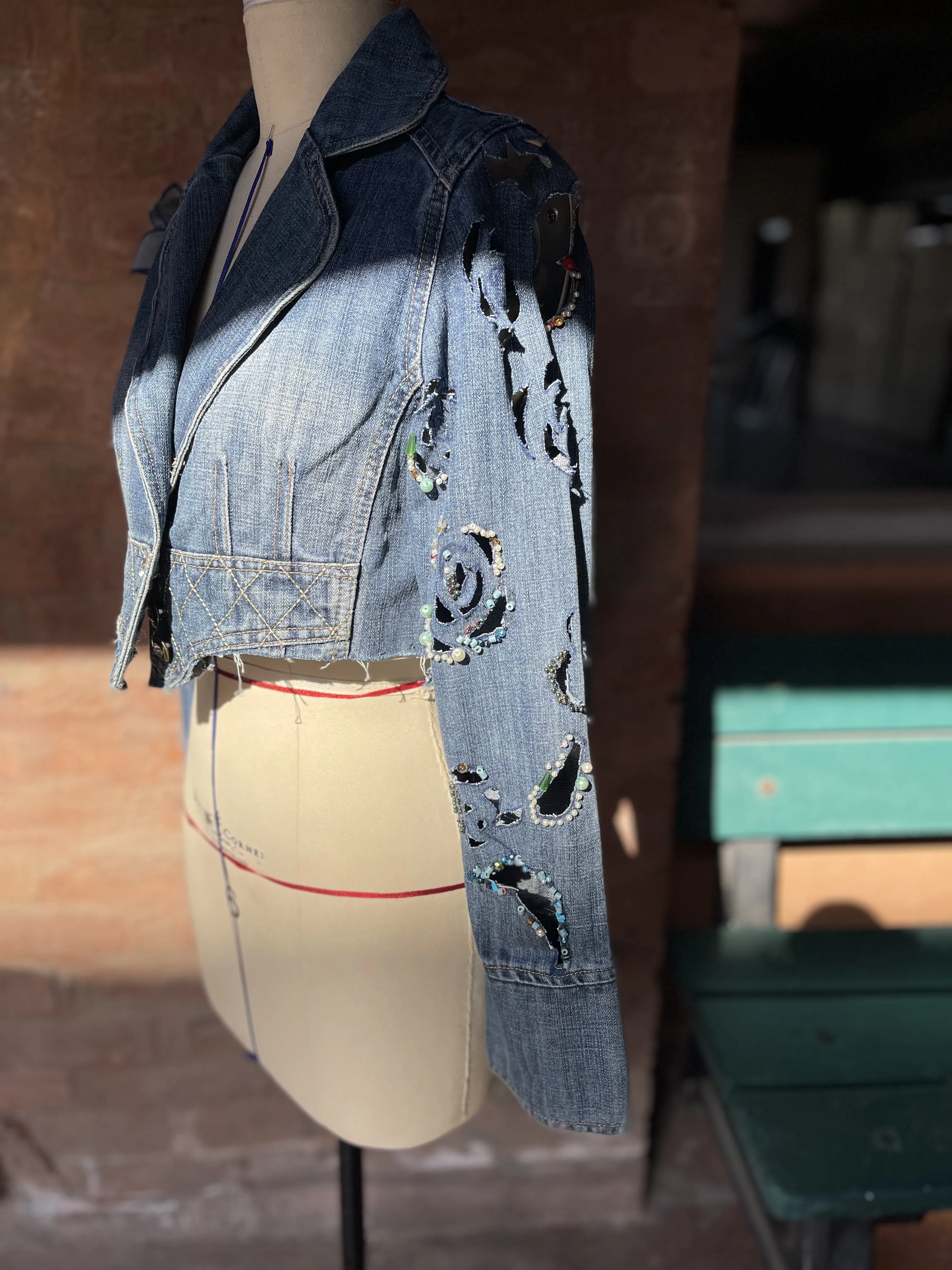 Denim detail