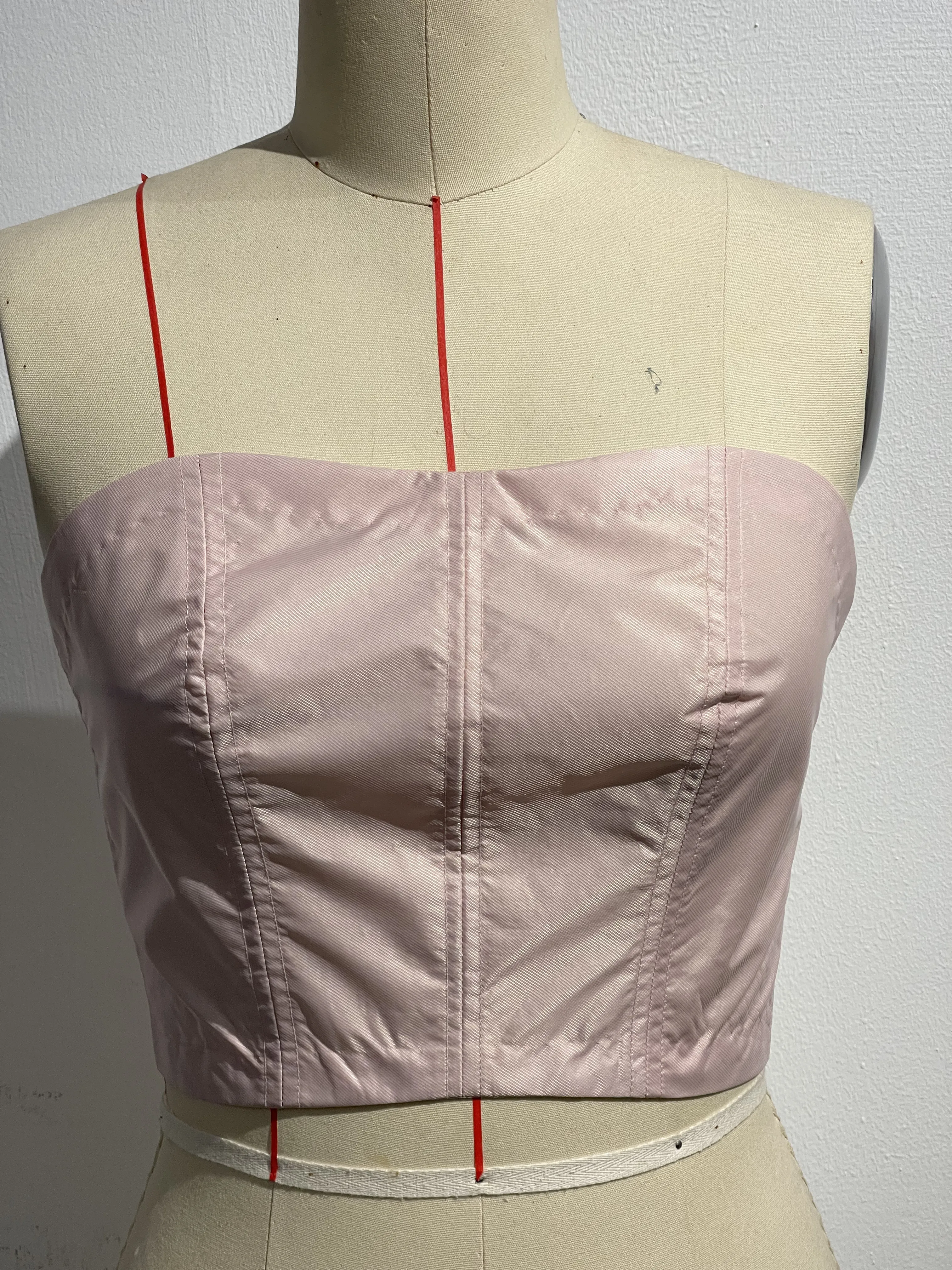 Hand stitching sample