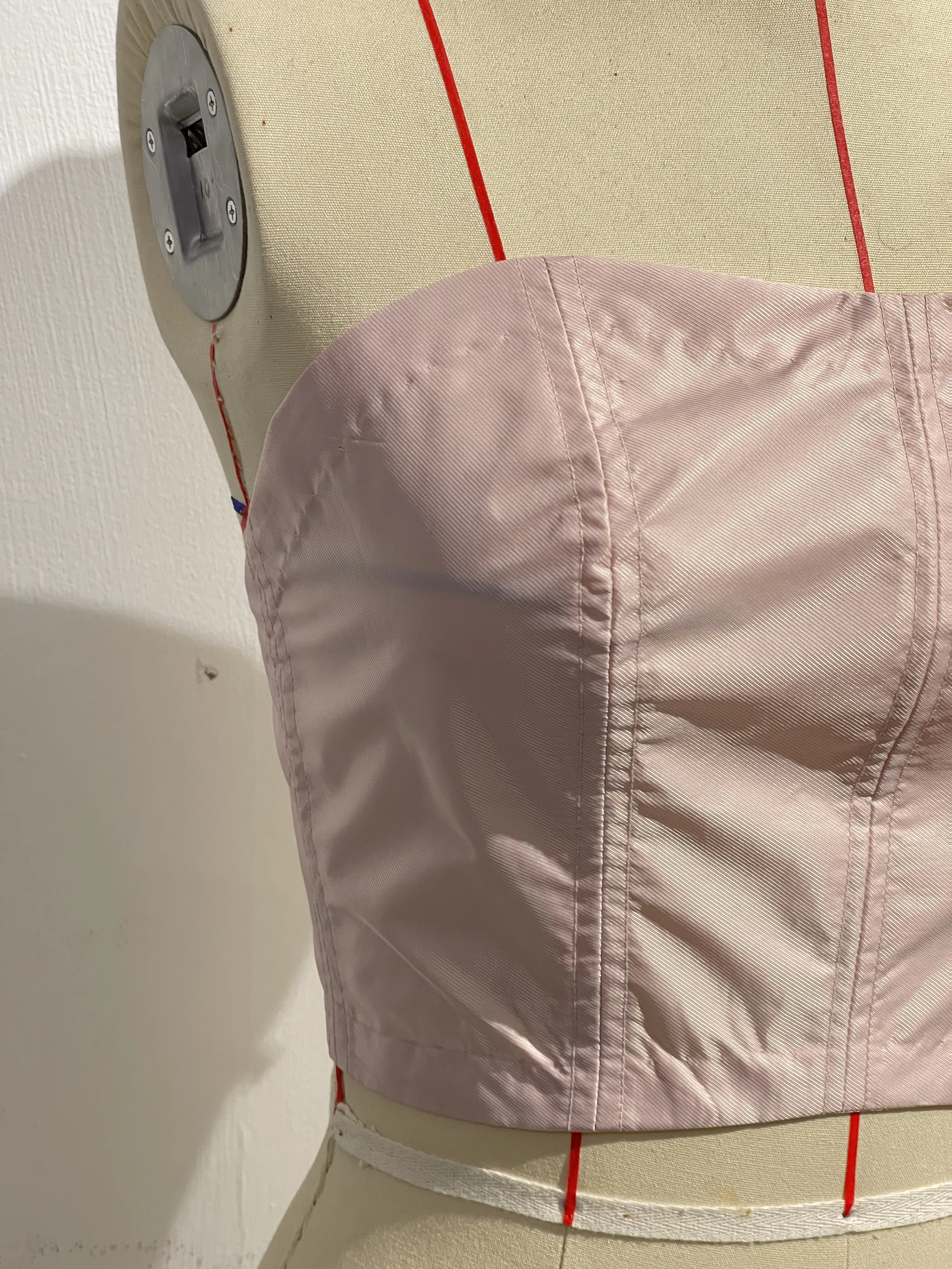 Hand stitching sample